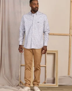 Homme Mise Au Green Chemise à imprimé végétal