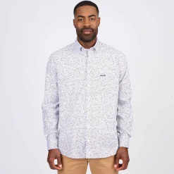 Homme Mise Au Green Chemise à imprimé végétal