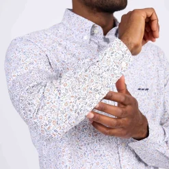 Homme Mise Au Green Chemise à imprimé végétal