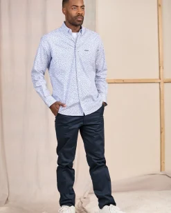 Homme Mise Au Green Chemise à micro motifs