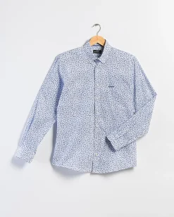 Homme Mise Au Green Chemise à micro motifs