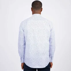 Homme Mise Au Green Chemise à micro motifs