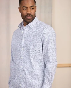 Homme Mise Au Green Chemise à micro motifs