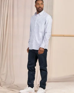 Homme Mise Au Green Chemise à micro motifs