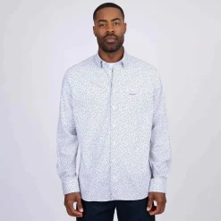 Homme Mise Au Green Chemise à micro motifs