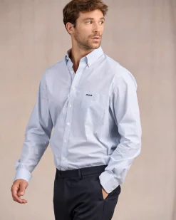 Homme Mise Au Green Chemise à micro motifs