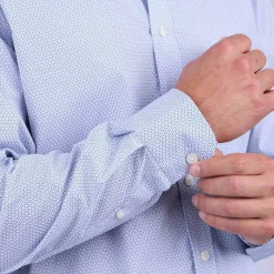 Homme Mise Au Green Chemise à micro motifs