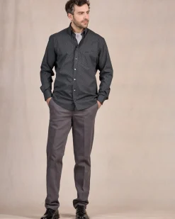 Homme Mise Au Green Chemise à micro motifs