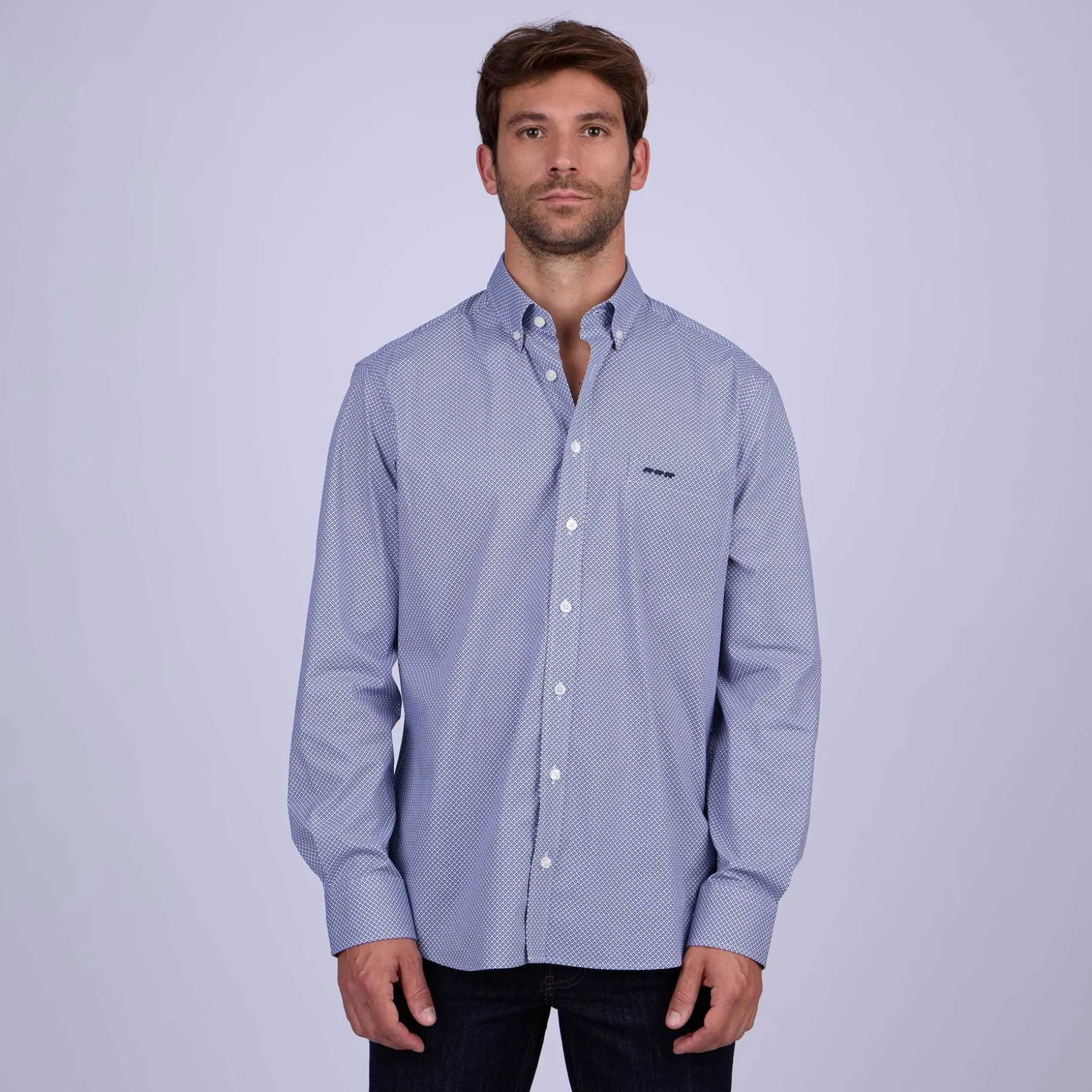 Homme Mise Au Green Chemise à motifs graphiques