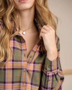 Femme Mise Au Green Chemise Cally