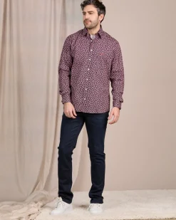 Homme Mise Au Green Chemise Cassia bleu marine