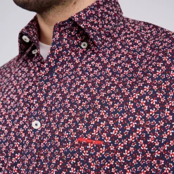 Homme Mise Au Green Chemise Cassia bleu marine