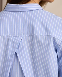 Femme Mise Au Green Chemise Cassie bleu ciel