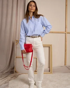 Femme Mise Au Green Chemise Cassie bleu ciel