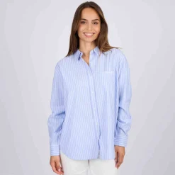 Femme Mise Au Green Chemise Cassie bleu ciel