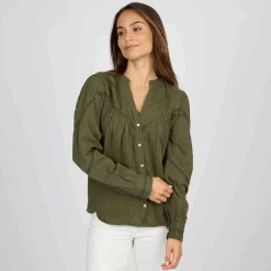 Femme Mise Au Green Chemise Clemmy