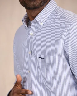 Homme Mise Au Green Chemise rayée