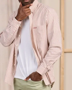 Homme Mise Au Green Chemise rayée