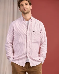 Homme Mise Au Green Chemise rayée