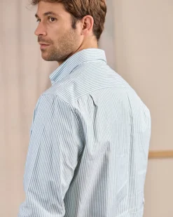 Homme Mise Au Green Chemise rayée