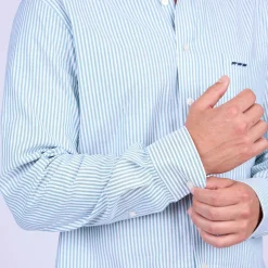 Homme Mise Au Green Chemise rayée