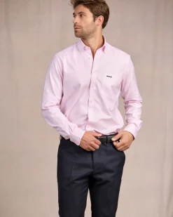 Homme Mise Au Green Chemise unie