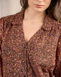 Femme Mise Au Green Chemisier Camille