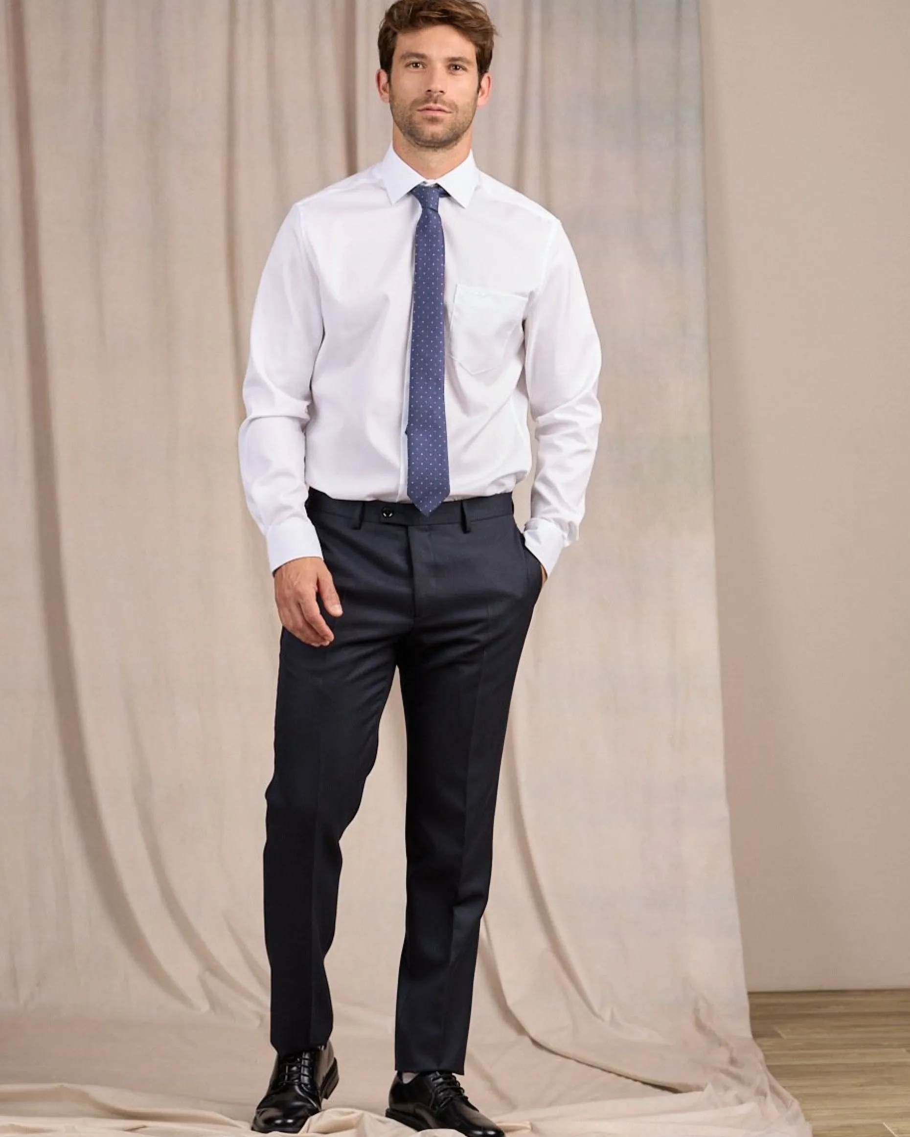 Homme Mise Au Green Chino Brandy bleu marine