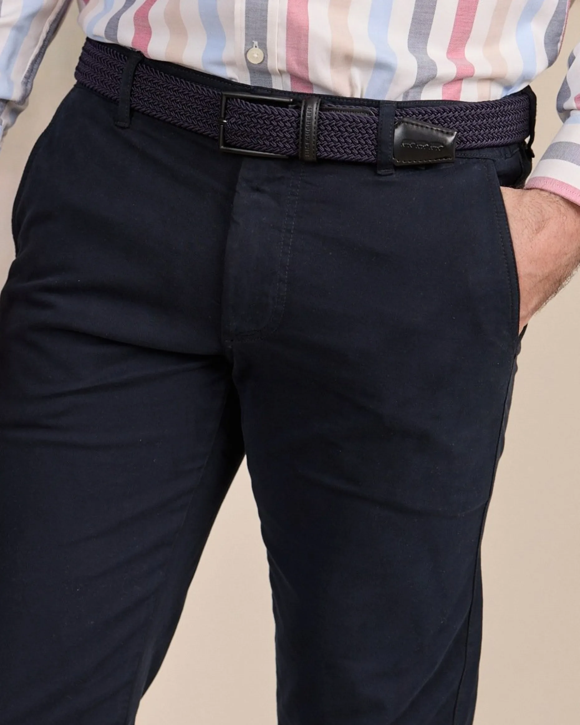 Homme Mise Au Green Chino Cyrile bleu marine