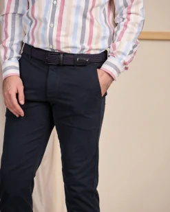 Homme Mise Au Green Chino Cyrile bleu marine