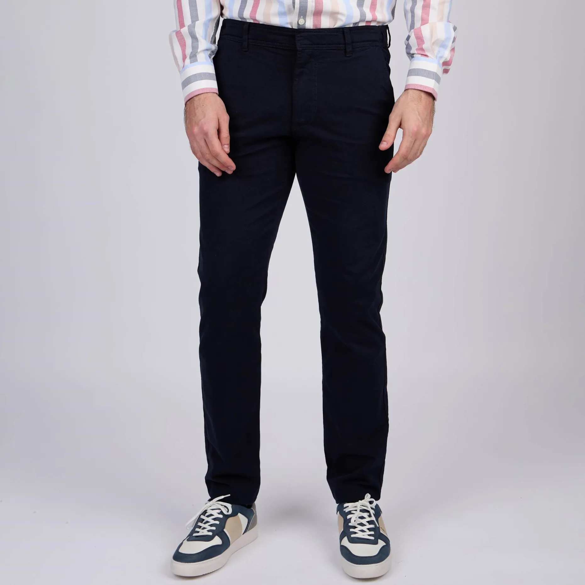 Homme Mise Au Green Chino Cyrile bleu marine