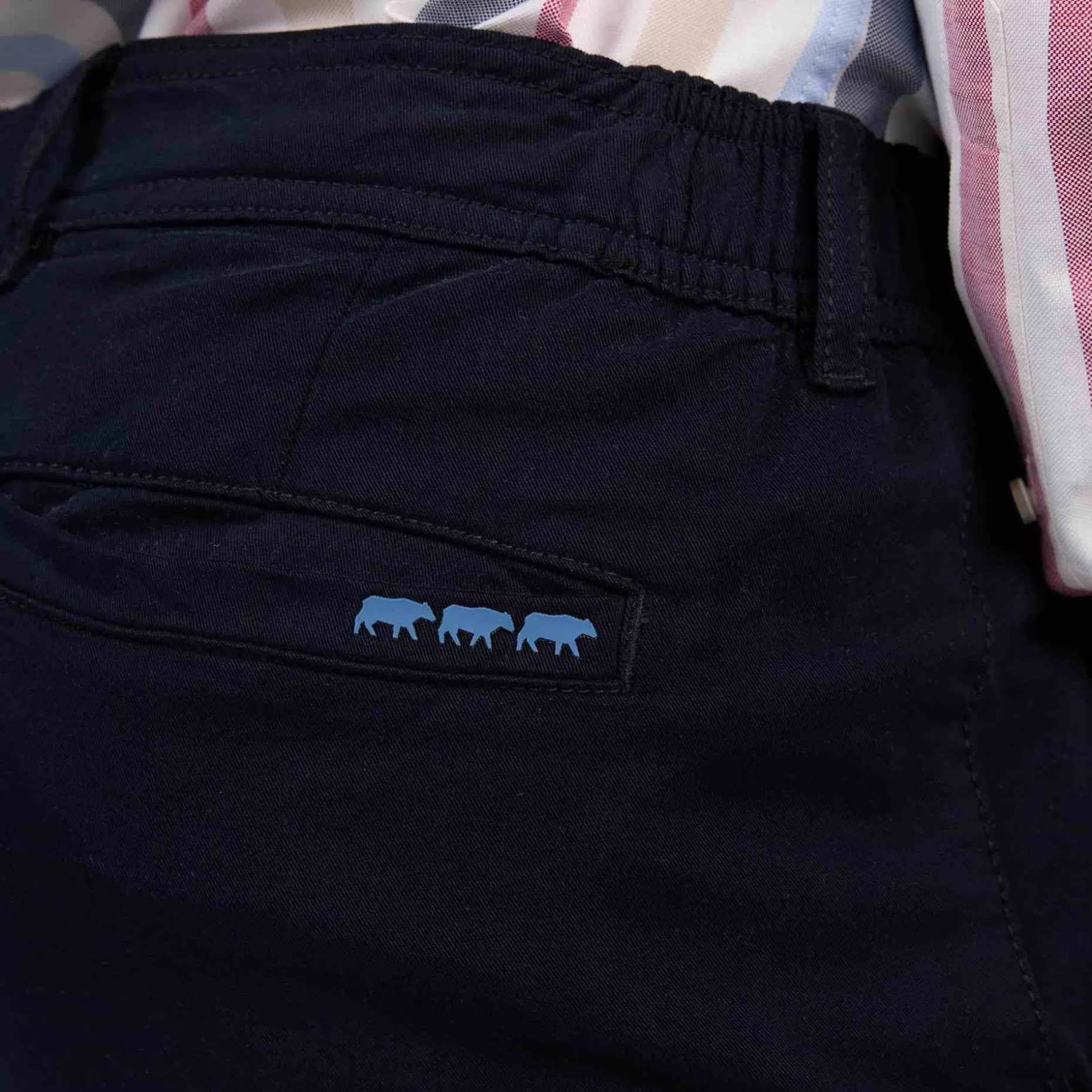 Homme Mise Au Green Chino Cyrile bleu marine