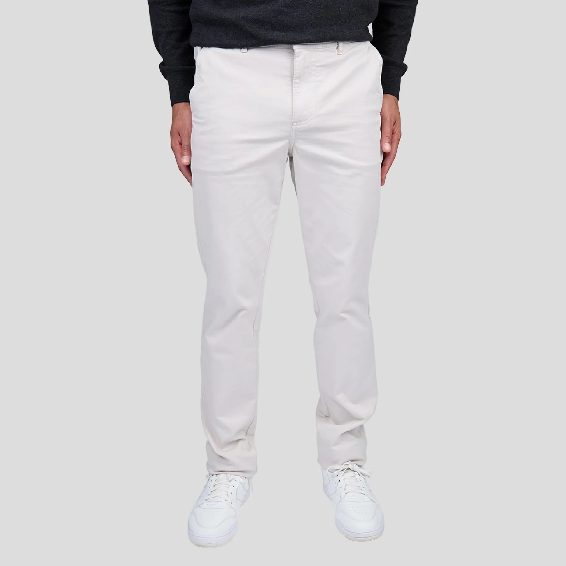 Homme Mise Au Green Chino Cyrile gris moyen