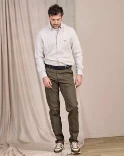 Homme Mise Au Green Chino ville