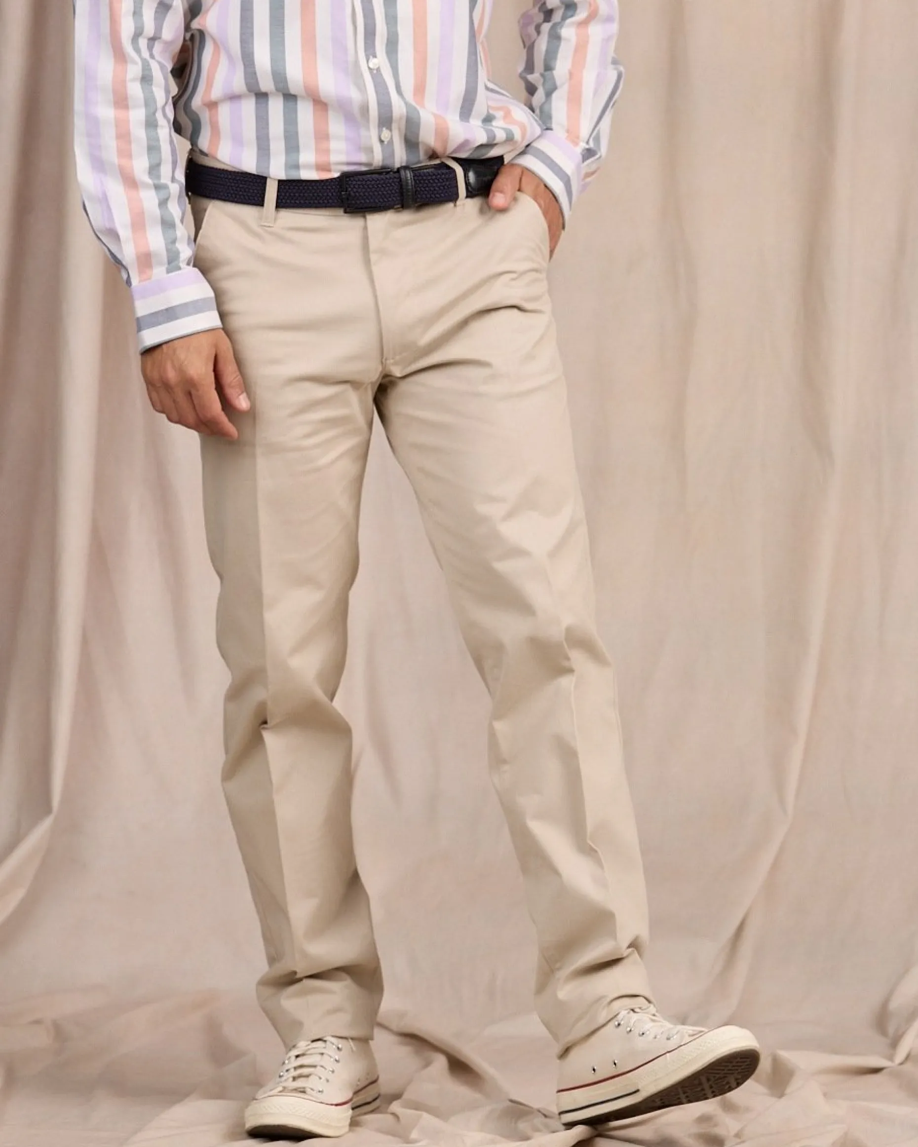 Homme Mise Au Green Chino ville