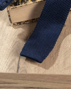 Homme Mise Au Green Cravate Bonnie bleu marine