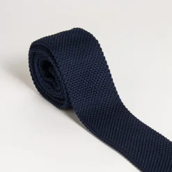 Homme Mise Au Green Cravate Carole bleu marine