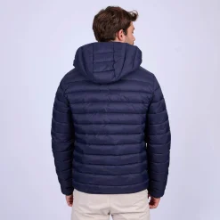 Homme Mise Au Green Doudoune Calvin bleu marine