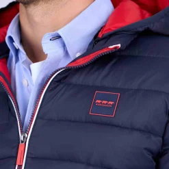 Homme Mise Au Green Doudoune Calvin bleu marine