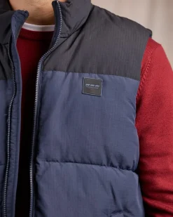 Homme Mise Au Green Doudoune Camilo bleu marine