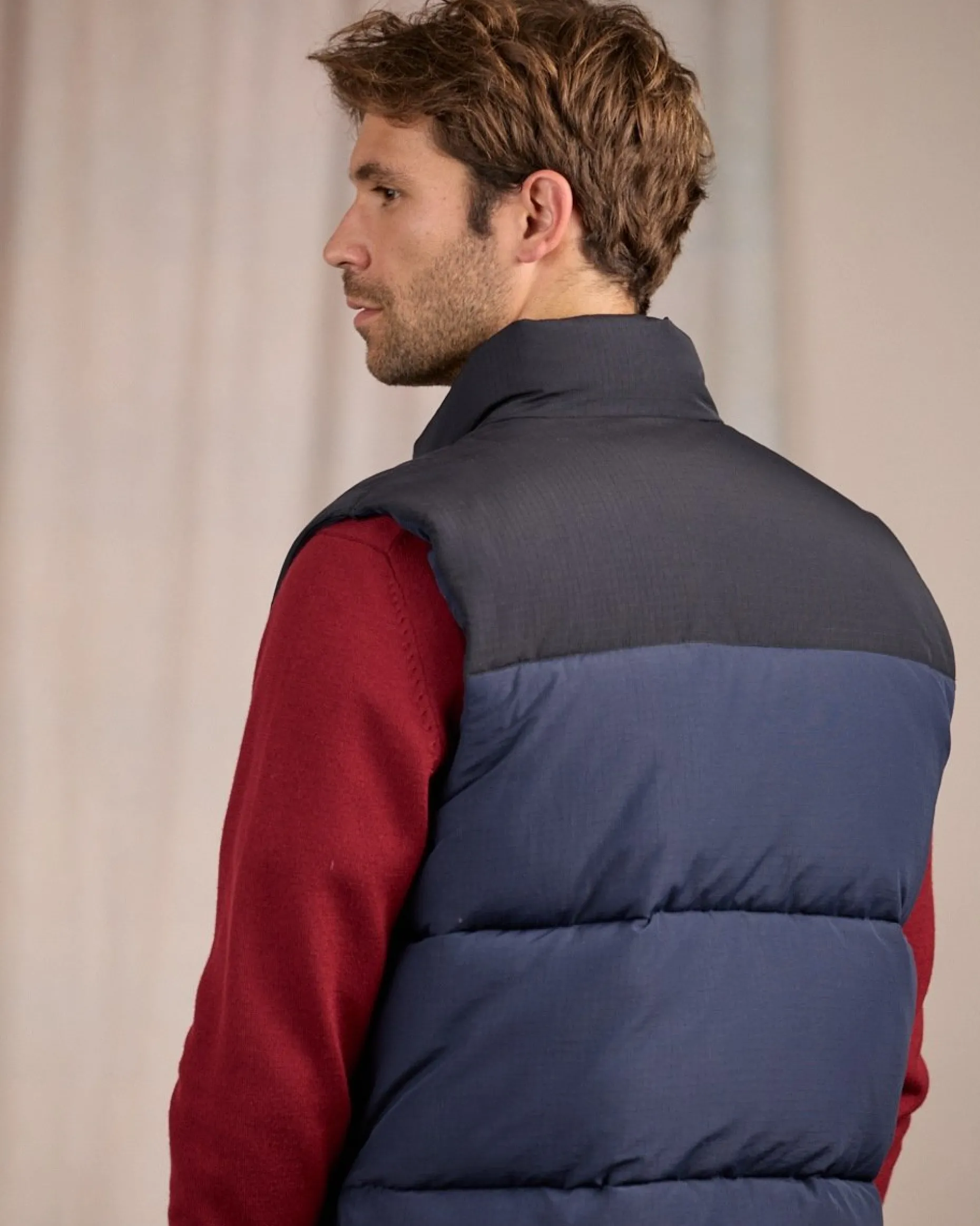 Homme Mise Au Green Doudoune Camilo bleu marine