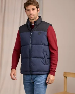 Homme Mise Au Green Doudoune Camilo bleu marine