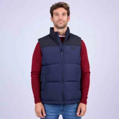 Homme Mise Au Green Doudoune Camilo bleu marine