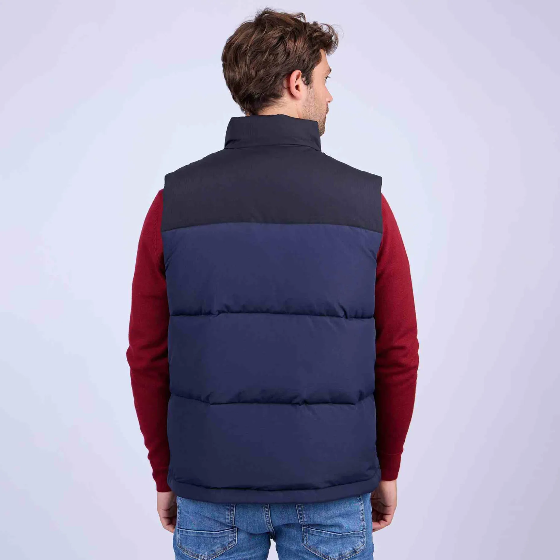 Homme Mise Au Green Doudoune Camilo bleu marine