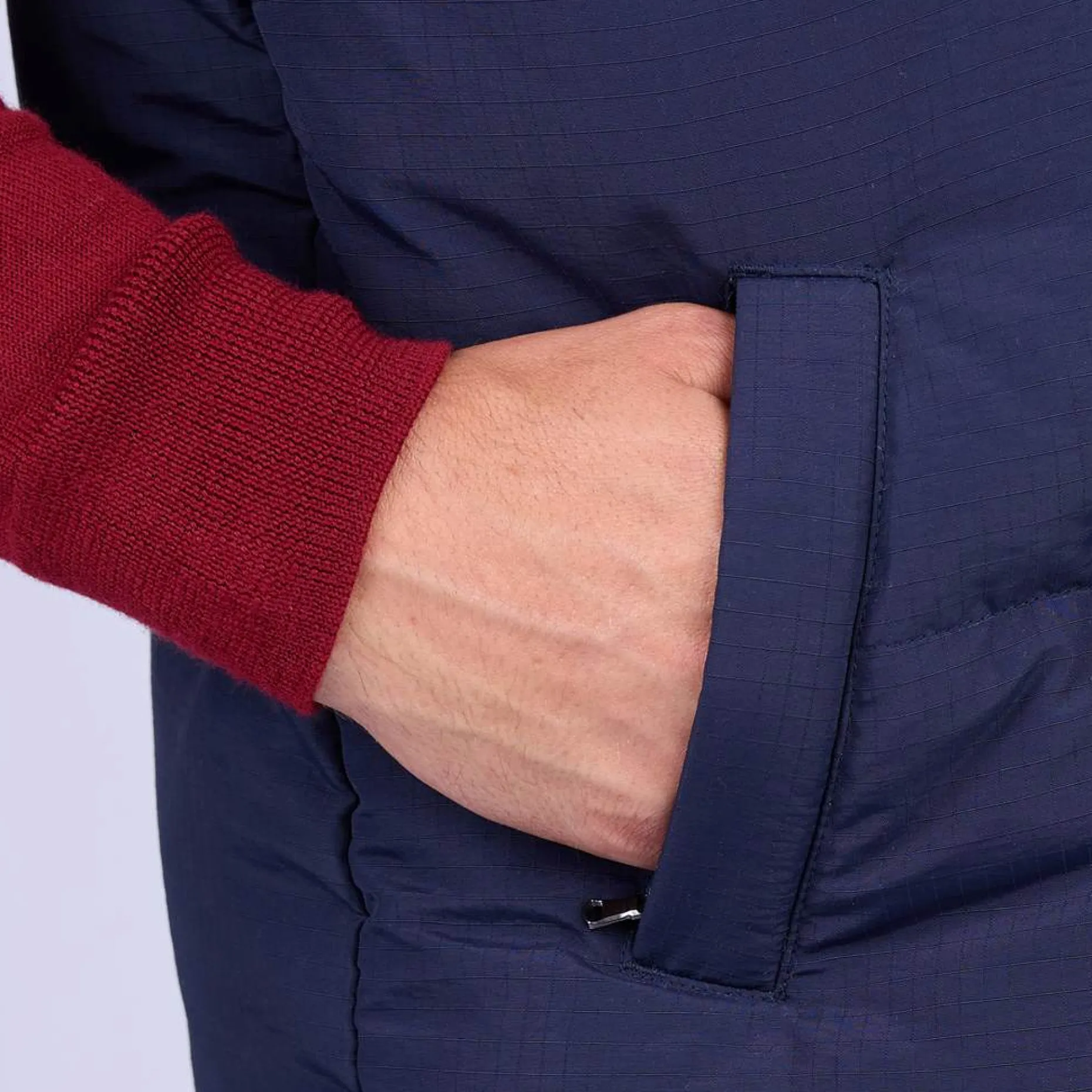 Homme Mise Au Green Doudoune Camilo bleu marine