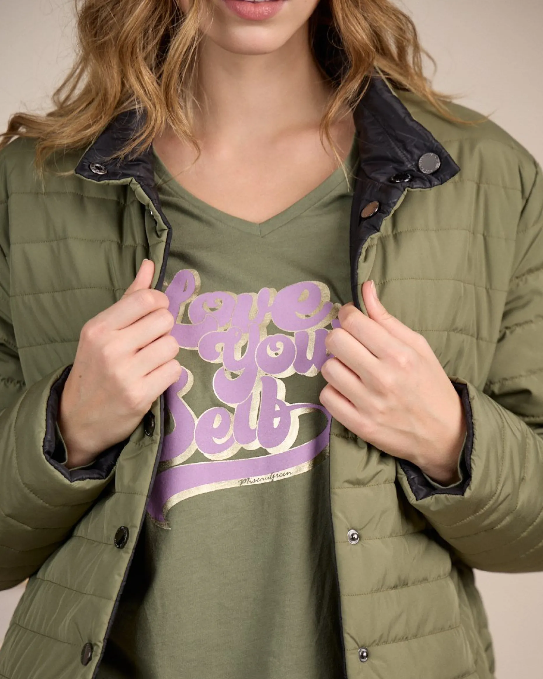 Femme Mise Au Green Doudoune Candie