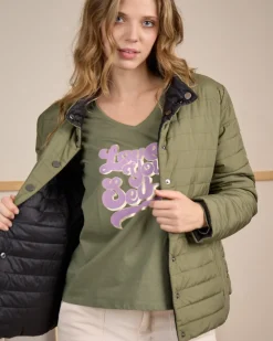 Femme Mise Au Green Doudoune Candie