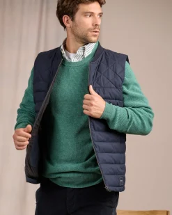 Homme Mise Au Green Doudoune Charles bleu marine