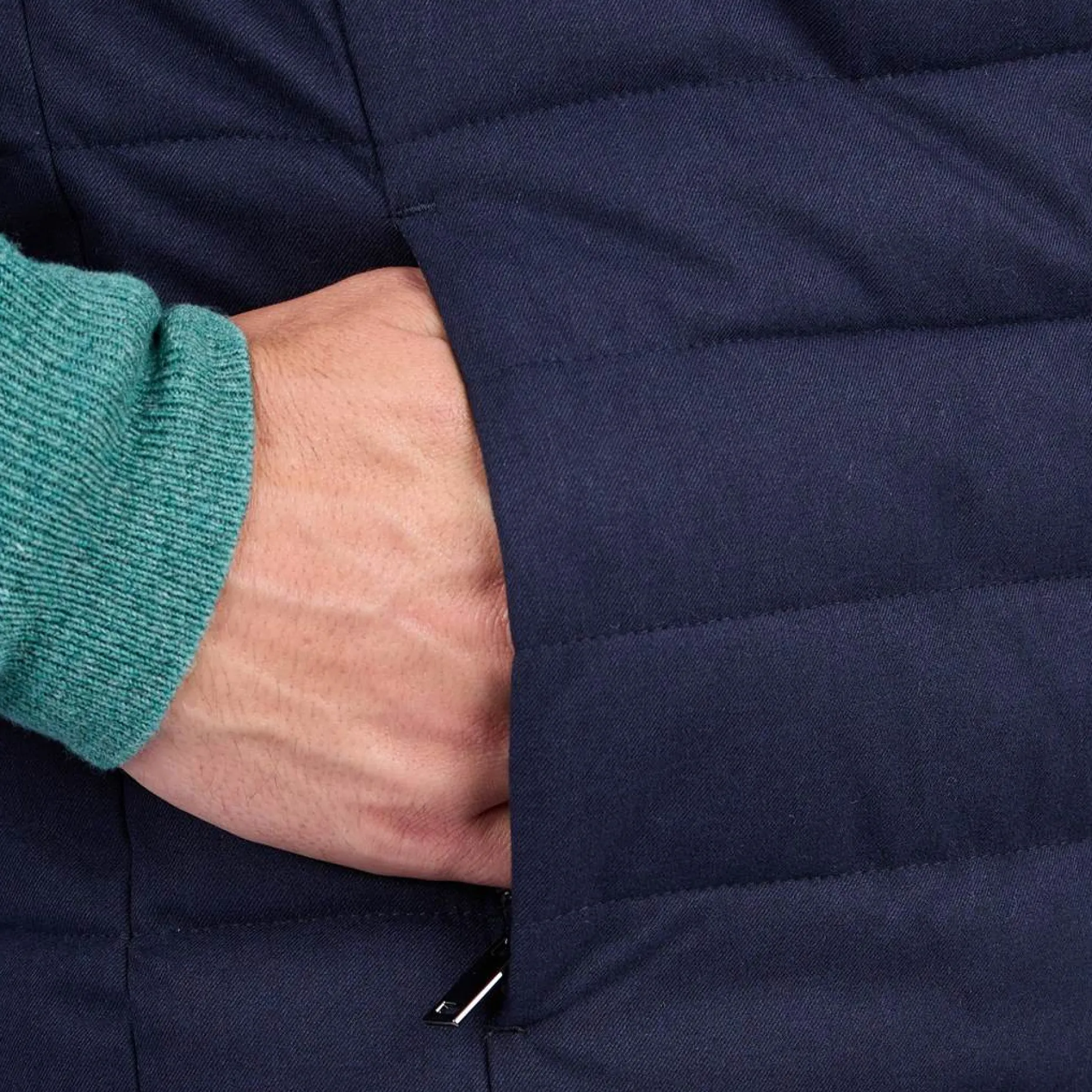 Homme Mise Au Green Doudoune Charles bleu marine