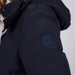 Femme Mise Au Green Doudoune Claire bleu marine